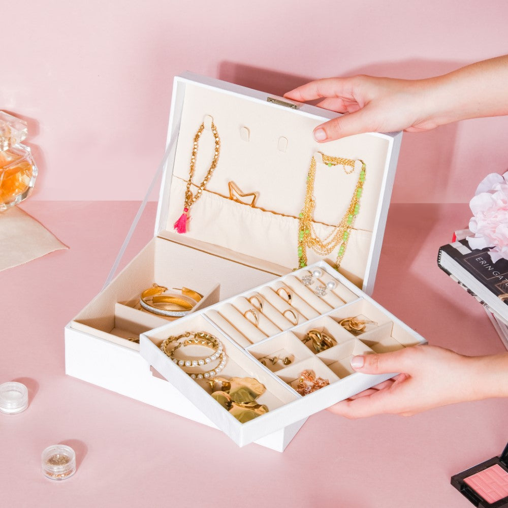 Jewellery Boxes - Buy Mini Jewellery Storage Box Sea Green | Nestasia