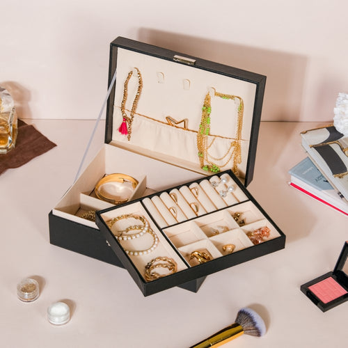 Portable Jewellery Organiser Black