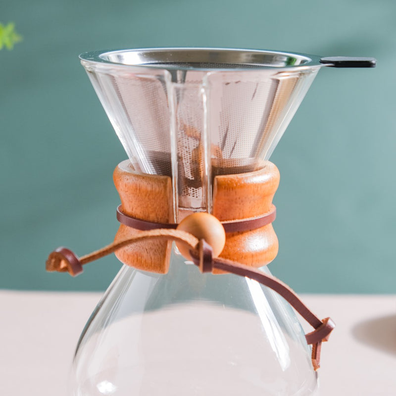 Glass Coffee Carafe Small 500ml - Coffee dripper, glass coffee dripper | Coffee dripper for coffee pot & Home decor