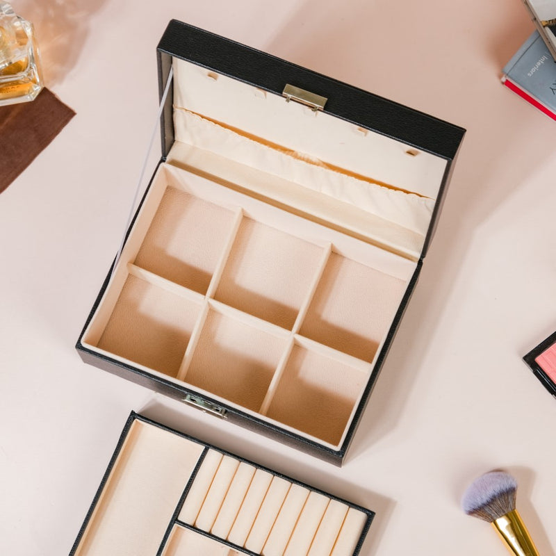 Portable Jewellery Organiser Black