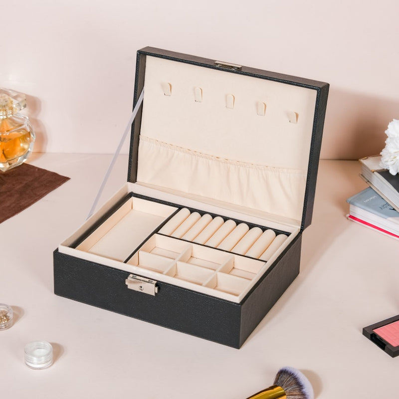 Portable Jewellery Organiser Black