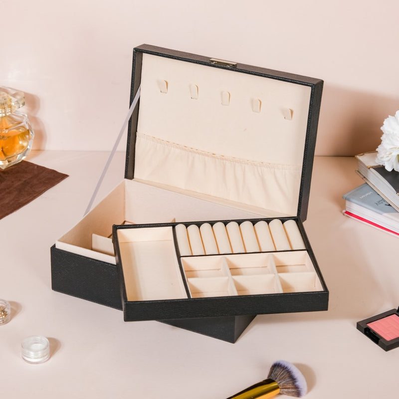 Portable Jewellery Organiser Black