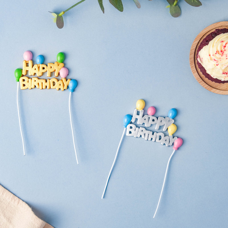 Happy Birthday Cake topper
