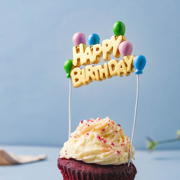 Home Décor - Happy Birthday Cake Topper For Birthday Cake Décor