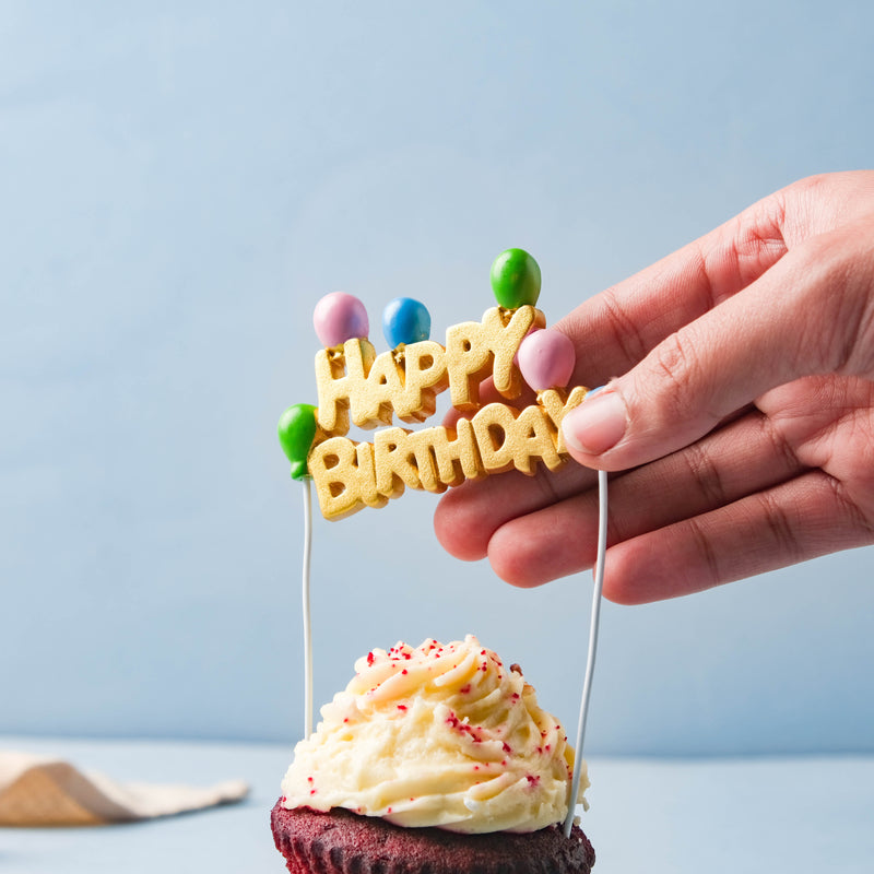 Happy Birthday Cake topper