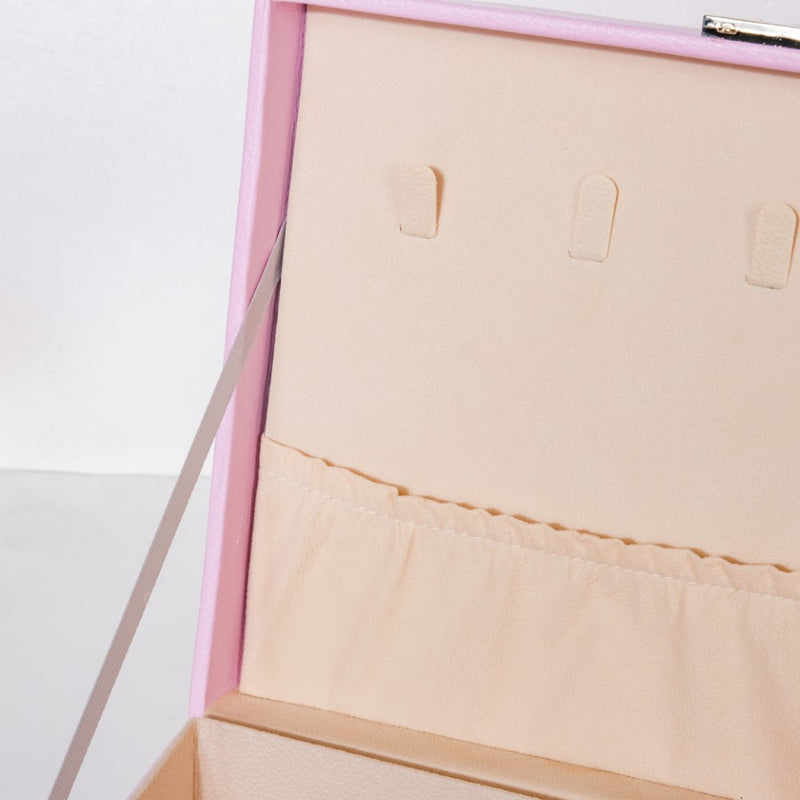 Portable Jewellery Organiser Blush Pink