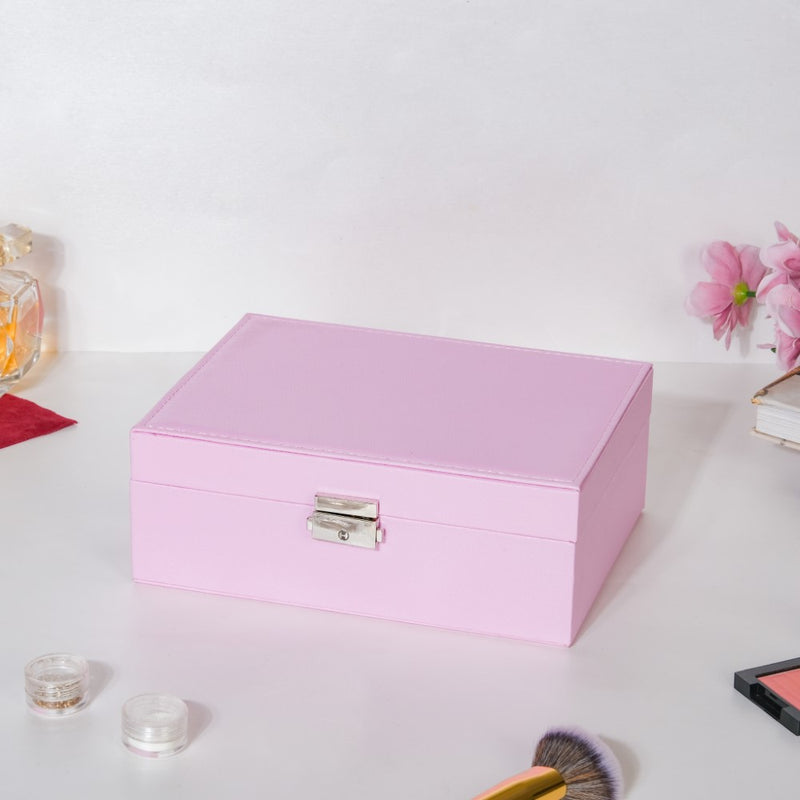 Portable Jewellery Organiser Blush Pink