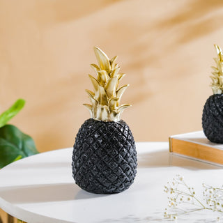 Pineapple Decor Black Medium