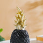 Pineapple Decor Black Medium - Showpiece | Home decor item | Room decoration item