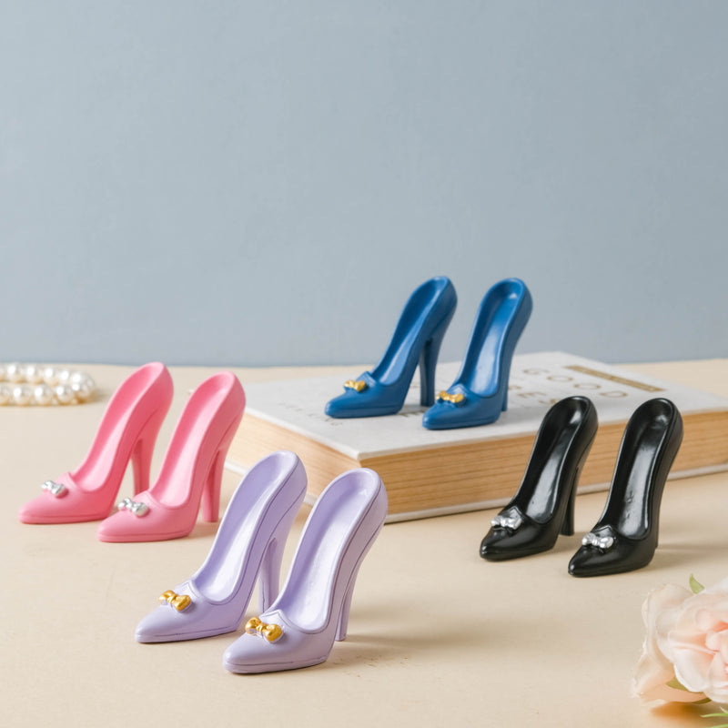 Miniature Shoes Cake topper - Showpiece | Home decor item | Room decoration item