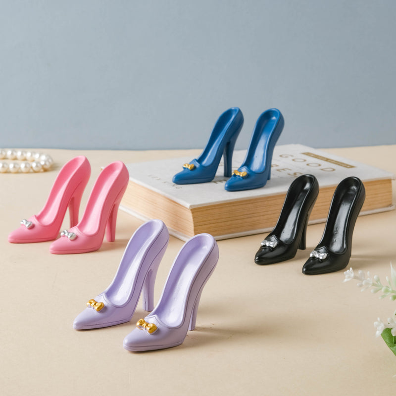 Miniature Shoes Cake topper - Showpiece | Home decor item | Room decoration item