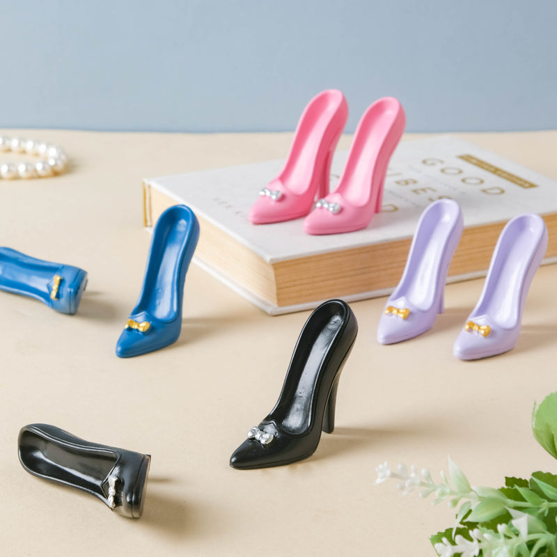 Miniature Shoes Cake topper - Showpiece | Home decor item | Room decoration item