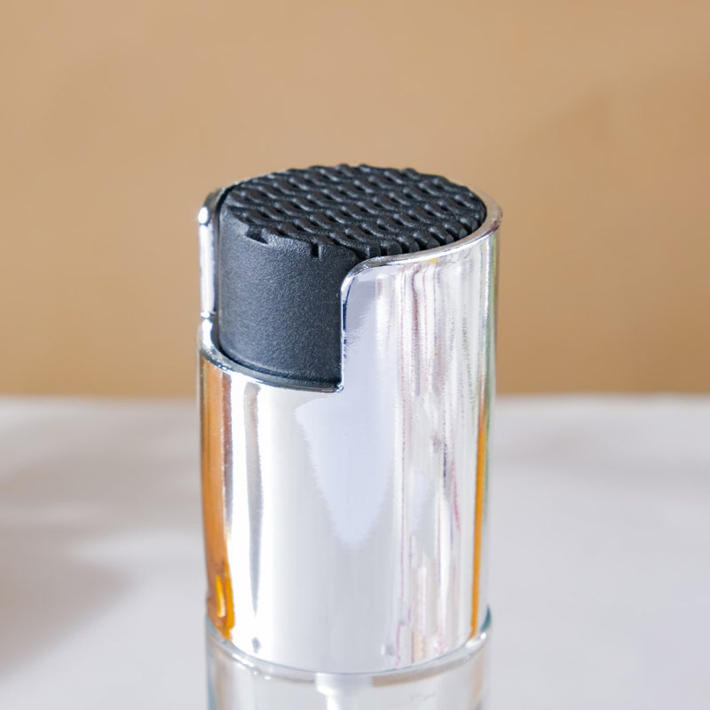 Oil Sprayer Bottle For Cooking Silver Set Of 2