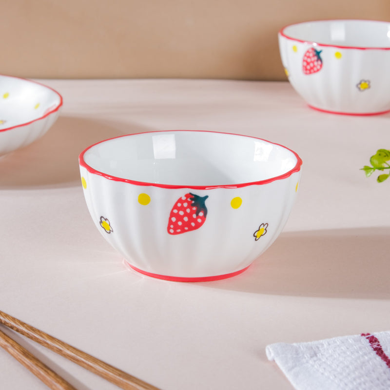 Strawberry 11 Piece Dinner Set For 2