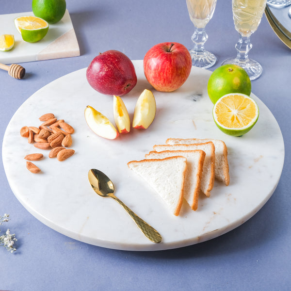 Charcuterie Lazy Susan - Cheese platter, serving platter, food platters | Plates for dining & home decor