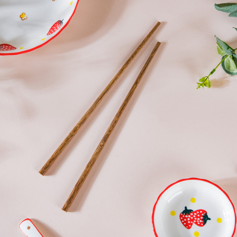 Strawberry 11 Piece Dinner Set For 2