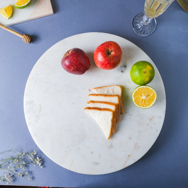Charcuterie Lazy Susan - Cheese platter, serving platter, food platters | Plates for dining & home decor