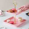 Very Berry Square 2-tier Cupcake Stand