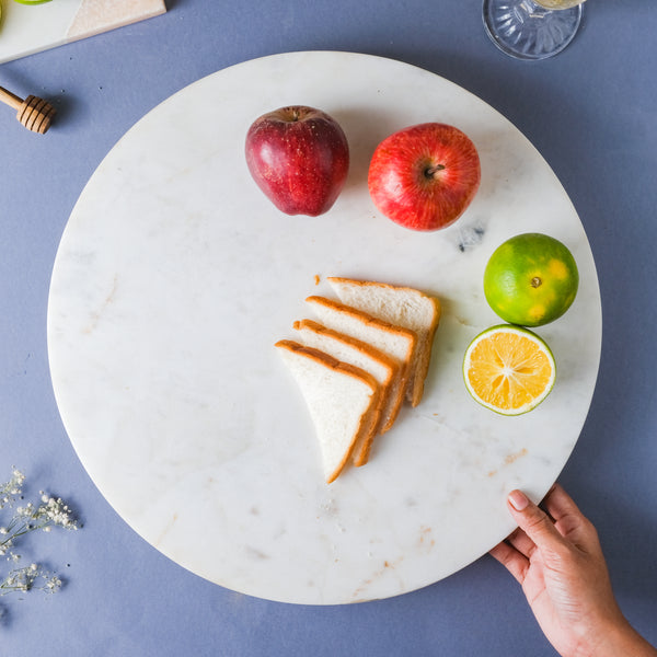 Charcuterie Lazy Susan - Cheese platter, serving platter, food platters | Plates for dining & home decor