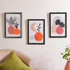 Abstract Gallery Wall Art Set Of 3 13x9 Inch
