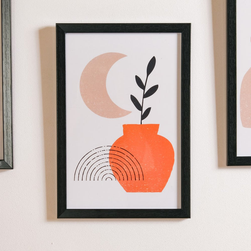 Abstract Gallery Wall Art Set Of 3 13x9 Inch - Wall art for wall decoration, wall design | Room decoration items