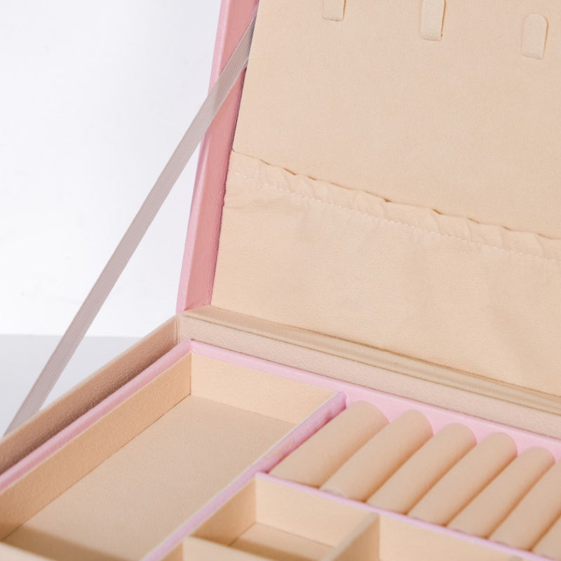 Portable Jewellery Organiser Pink