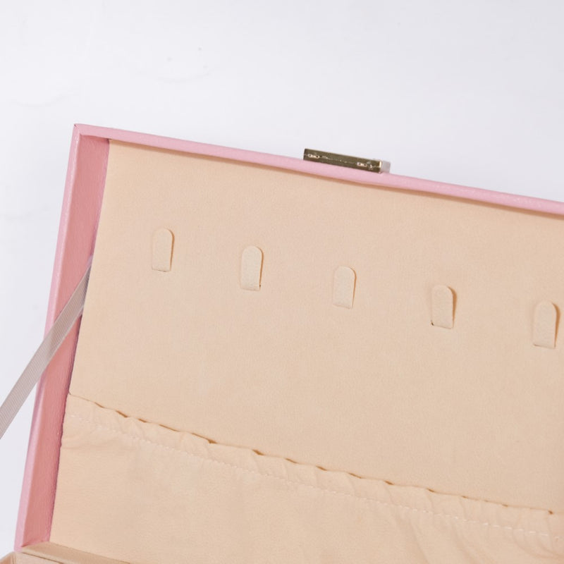 Portable Jewellery Organiser Pink