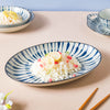 Mizo Rice Plate - Ceramic platter, serving platter, fruit platter | Plates for dining table & home decor