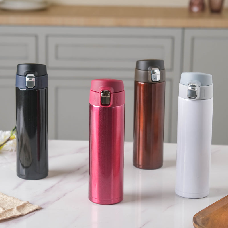 Steel Flask Bottle - Water bottle, flask, drinking bottle | Flask for Travelling & Gym