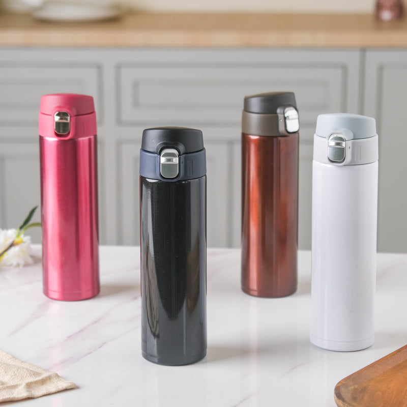 Steel Flask Bottle - Water bottle, flask, drinking bottle | Flask for Travelling & Gym