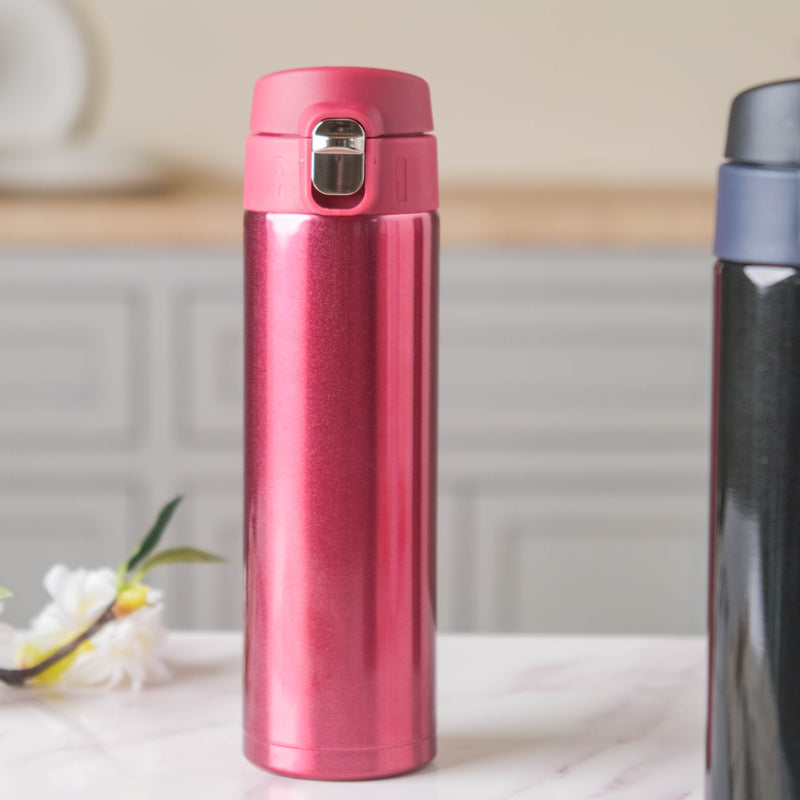 Steel Flask Bottle - Water bottle, flask, drinking bottle | Flask for Travelling & Gym