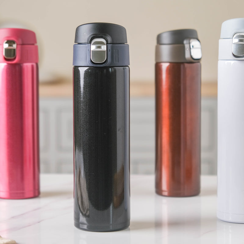 Steel Flask Bottle - Water bottle, flask, drinking bottle | Flask for Travelling & Gym