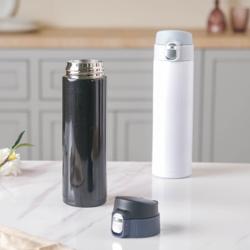 Steel Flask Bottle - Water bottle, flask, drinking bottle | Flask for Travelling & Gym