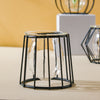 Metal and Glass Planter - Black - Plant pot and plant stands | Room decor items