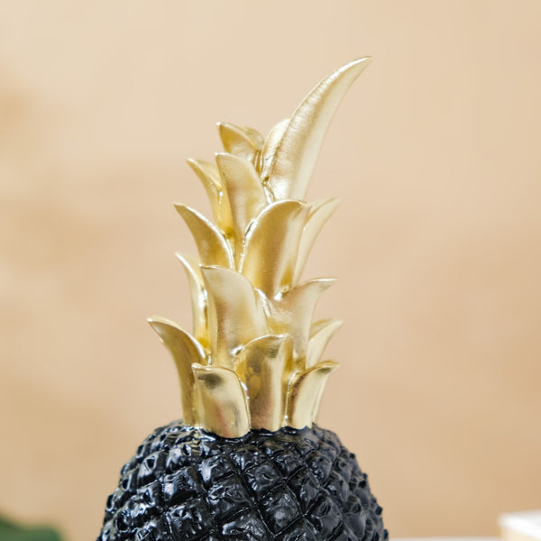 Pineapple Decor Black Large - Showpiece | Home decor item | Room decoration item