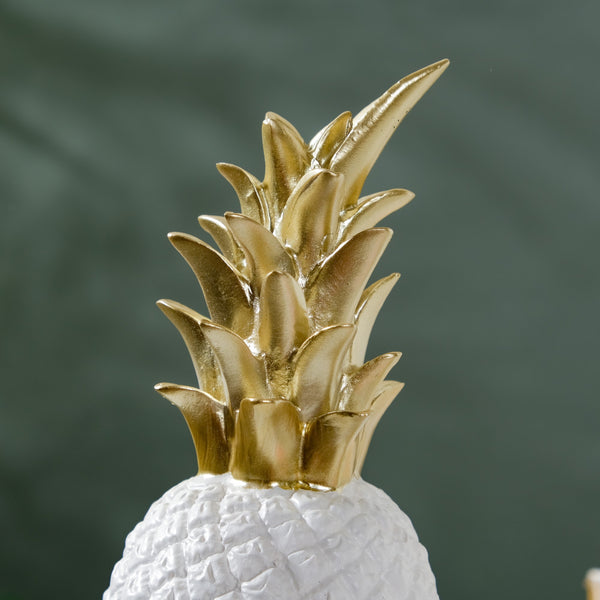 Pineapple Decor White Medium