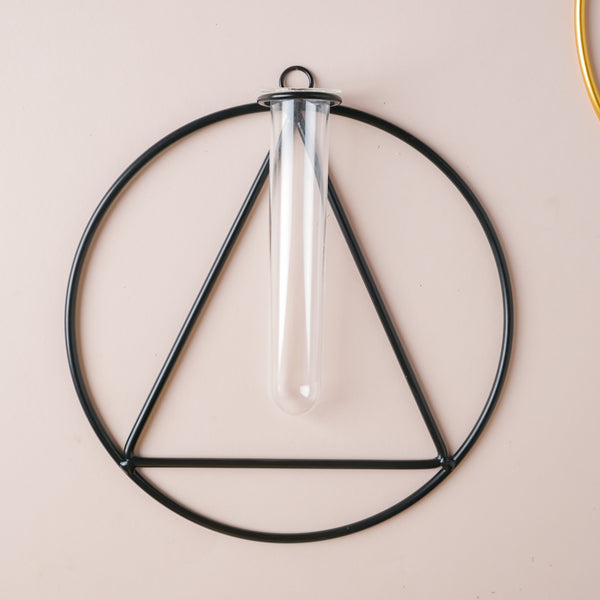 Hanging Glass Planter - Triangle