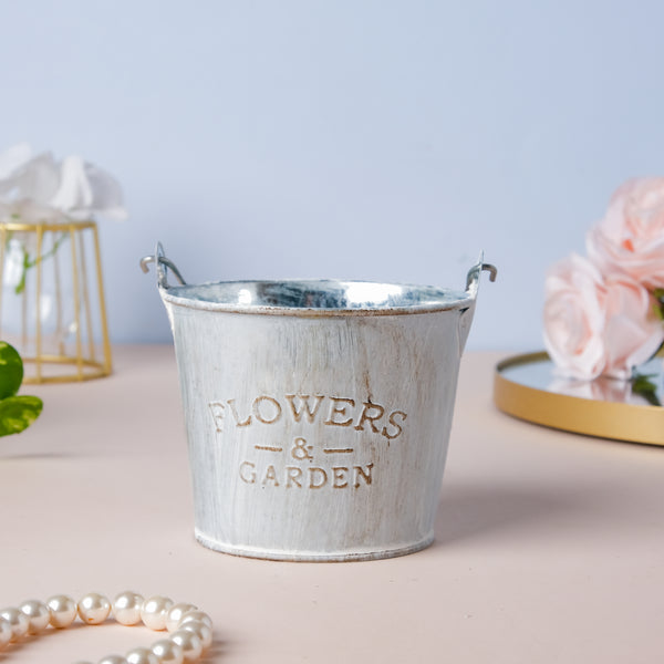 Garden Bucket - Indoor planters and flower pots | Home decor items