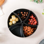 Dry Fruit Bowl Black Set Of 5 200 ml - Bowl,ceramic bowl, snack bowls, curry bowl, popcorn bowls | Bowls for dining table & home decor