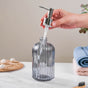 Vienna Grey Glass Dispenser With Nozzle