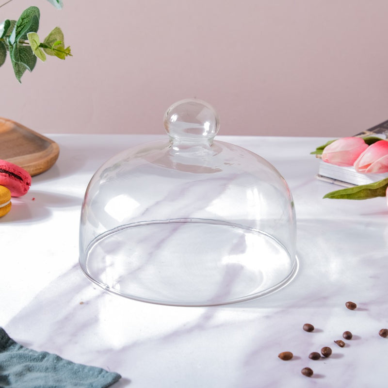 Acacia Wood Rotating Cake Stand 8 Inch