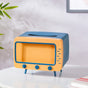 TV Tissue Box With Stand Blue - Tissue box and organizer | Home and room decor items