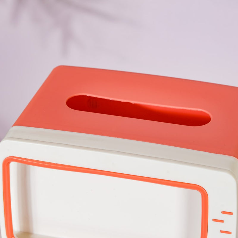 TV Tissue Box With Stand Pink - Tissue box and organizer | Home and room decor items
