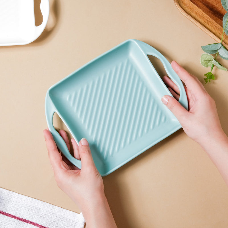 Mint Square Baking Tray Small