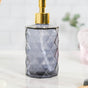 Vienna Grey Textured Glass Dispenser With Nozzle