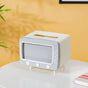 TV Tissue Box With Stand White - Tissue box and organizer | Home and room decor items