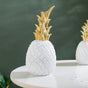 Pineapple Decor White Large - Showpiece | Home decor item | Room decoration item