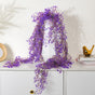 Artificial Hanging Willow Flowers Bunch Purple - Artificial Plant | Flower for vase | Home decor item | Room decoration item