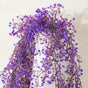 Artificial Hanging Willow Flowers Bunch Purple - Artificial Plant | Flower for vase | Home decor item | Room decoration item