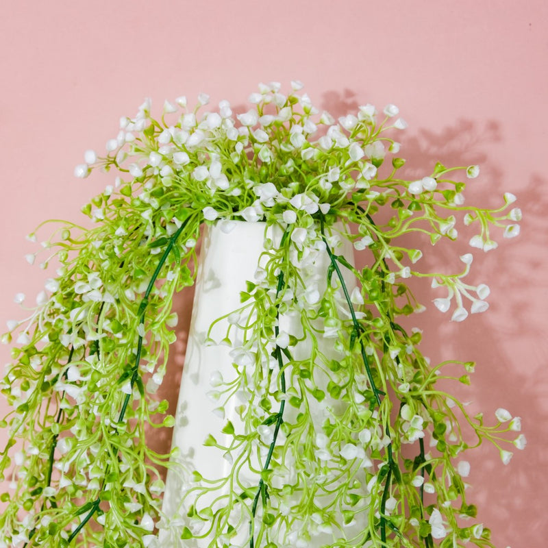 Artificial Hanging Willow Flowers Bunch Green - Artificial Plant | Flower for vase | Home decor item | Room decoration item